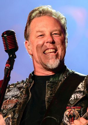 James Hetfield na festivalu Rock in Rio, 2015